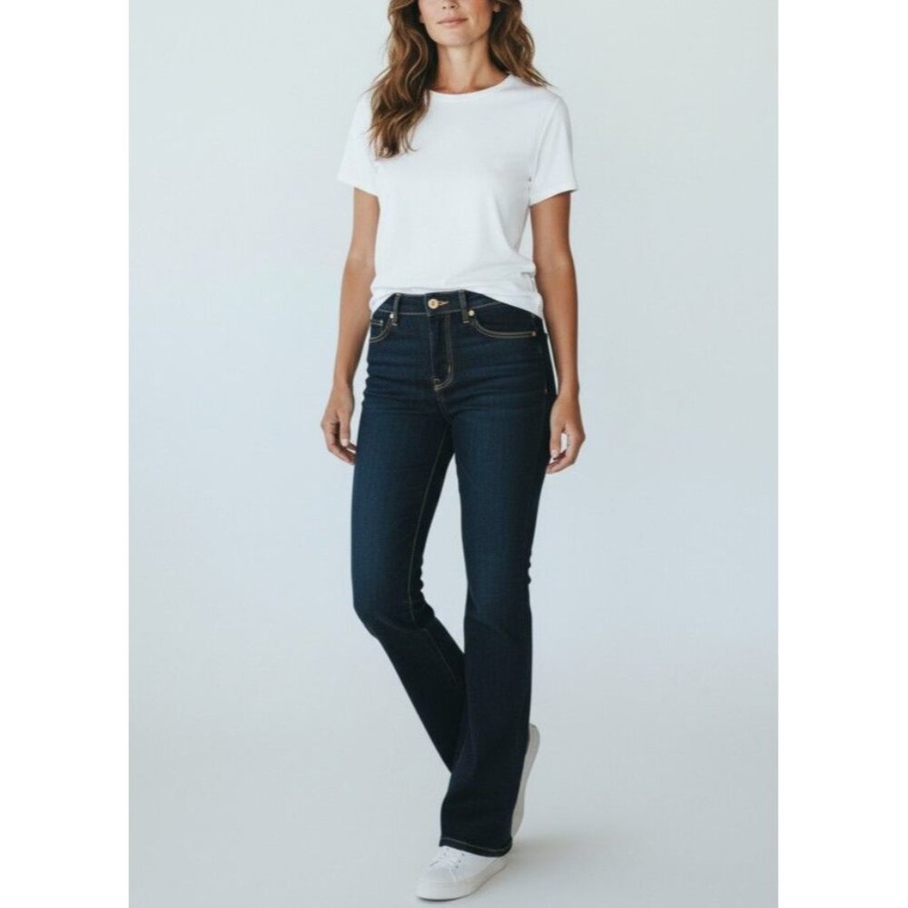 Gap Denim Womens Dark Wash Bootcut Jeans Size 29 Regular